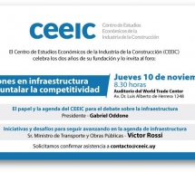 Foro "Inversiones en infraestructura para apuntalar la competitividad"