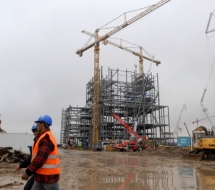 Leve caída en índice de la actividad de construir