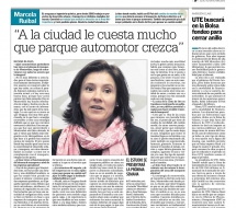 Entrevista a Marcela Ruibal - Estudio sobre movilidad urbana en Montevideo y AM